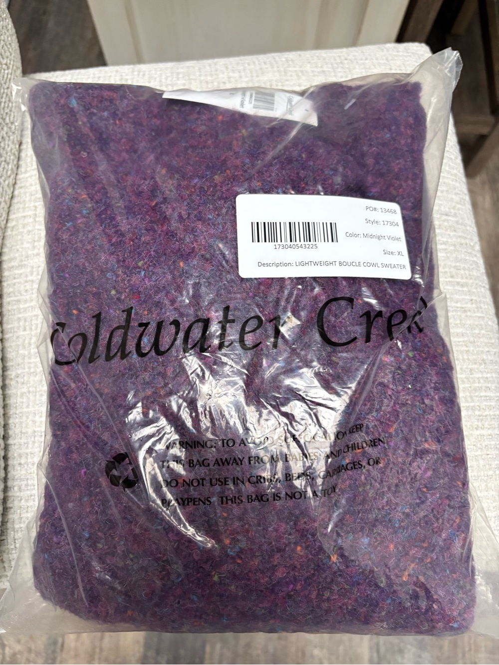 Cold water Creek Sweater PLEASE READ